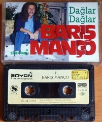 BARIŞ MANÇO - DAĞLAR DAĞLAR (1987) - KASET SAYAN 2.EL