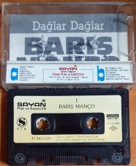 BARIŞ MANÇO - DAĞLAR DAĞLAR (1987) - KASET SAYAN 2.EL