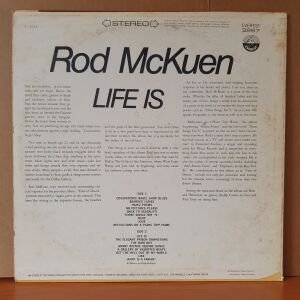 ROD MCKUEN - LIFE IS (1968) - LP 2.EL PLAK
