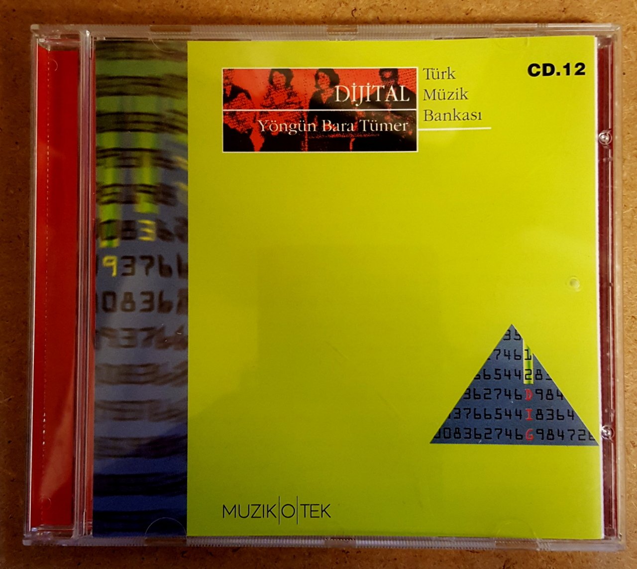 MUZİKOTEK TURKISH MUSIC LIBRARY YÖNGÜN BARA TÜMER DIG IT ALL / DIGITAL CD 2.EL
