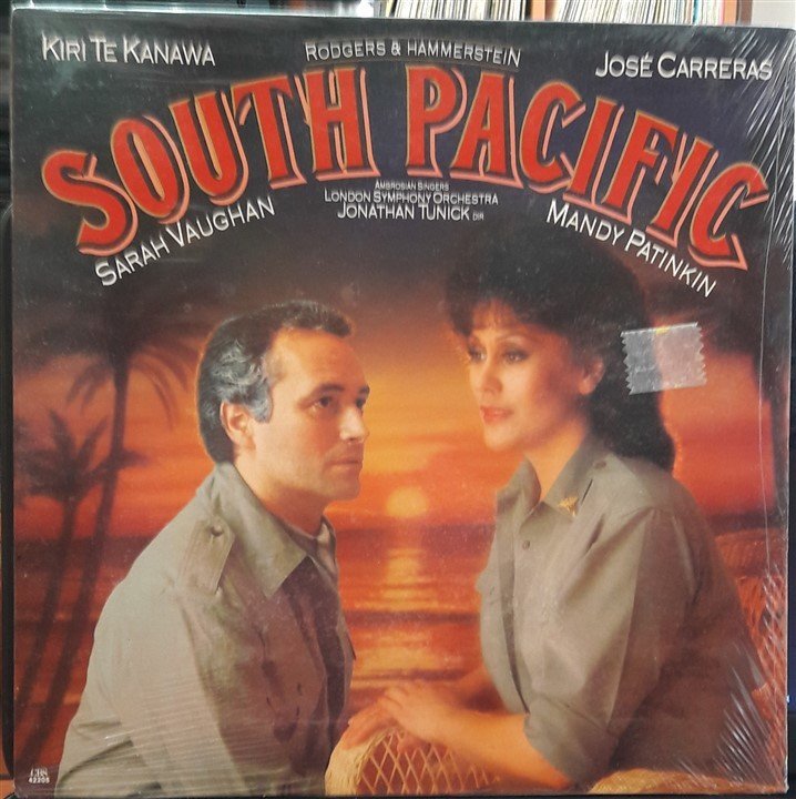 SOUTH PACIFIC - KIRI TE KANAWA - JOSÉ CARRERAS - SARAH VAUGHAN - DÖNEM BASKISI SIFIR PLAK