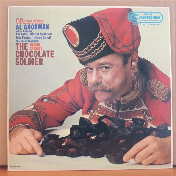AL GOODMAN - THE CHOCOLATE SOLDIER (1959) - LP 2.EL PLAK