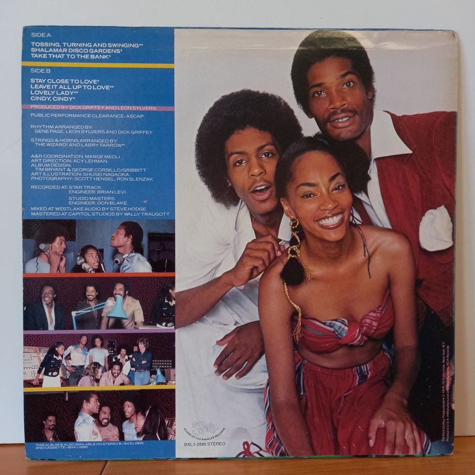 SHALAMAR – DISCO GARDENS (1978) - LP 2.EL PLAK