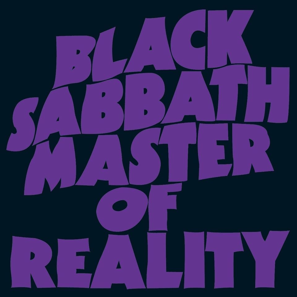 BLACK SABBATH - MASTERS OF REALITY (1971) - LP 180GR 2022 EDITION EMBOSSED SLEEVE SIFIR PLAK