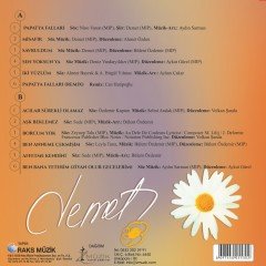 DEMET SAĞIROĞLU - DEMET / PAPATYA FALLARI (2000) - LP 2021 BASIM SINIRLI NUMARALI TRANSPARAN SARI RENKLİ SIFIR PLAK