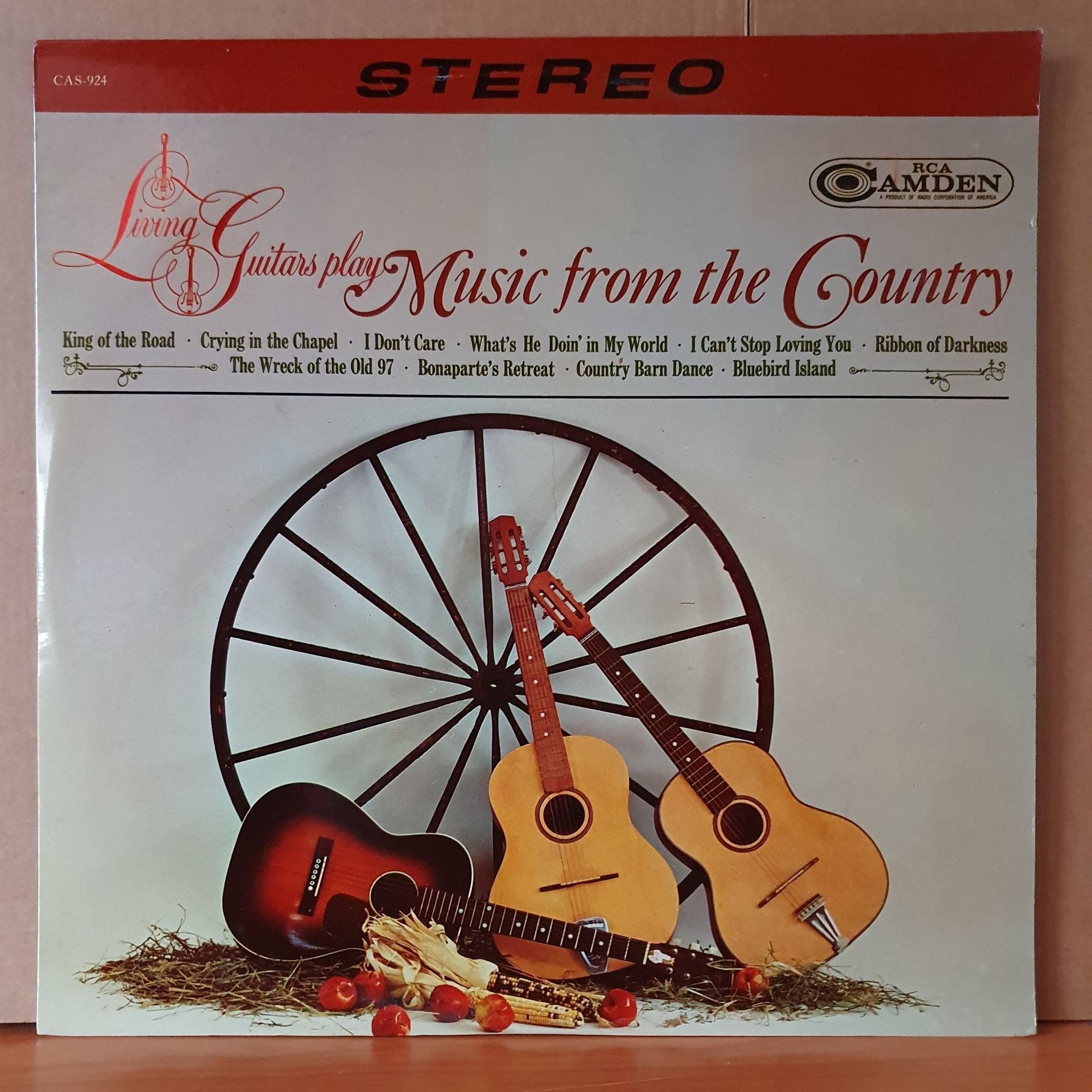 LIVING GUITARS - PLAY MUSIC FROM THE COUNTRY (1965) - LP 2.EL PLAK