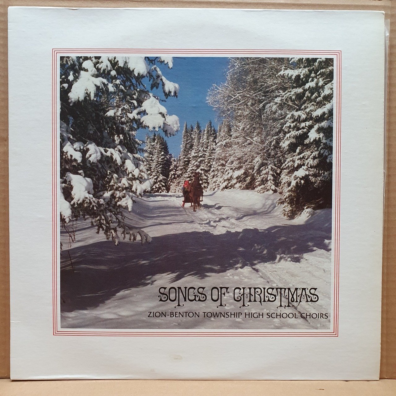ZION-BENTON TOWNSHIP HIGH SCHOOL CHOIRS / SONGS OF CHRISTMAS - LP 2.EL PLAK