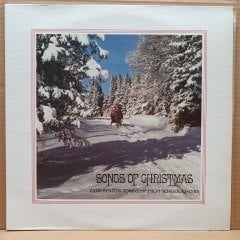 ZION-BENTON TOWNSHIP HIGH SCHOOL CHOIRS / SONGS OF CHRISTMAS - LP 2.EL PLAK