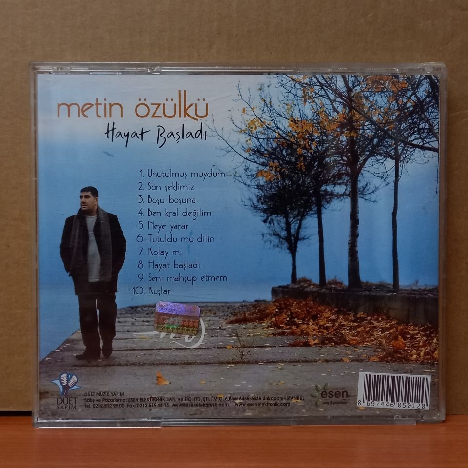METİN ÖZÜLKÜ - HAYAT BAŞLADI (2005) - CD 2.EL