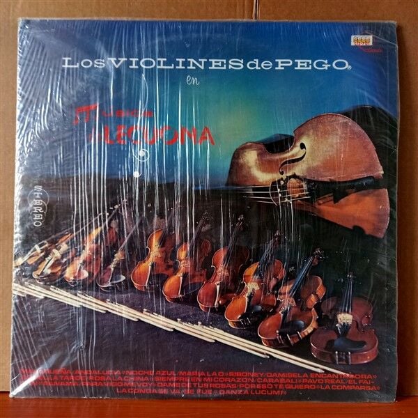 LOS VIOLINES DE PEGO EN MUSICA DE LECUONA / ORQUESTA VIOLINES DE PEGO - LP 2.EL PLAK