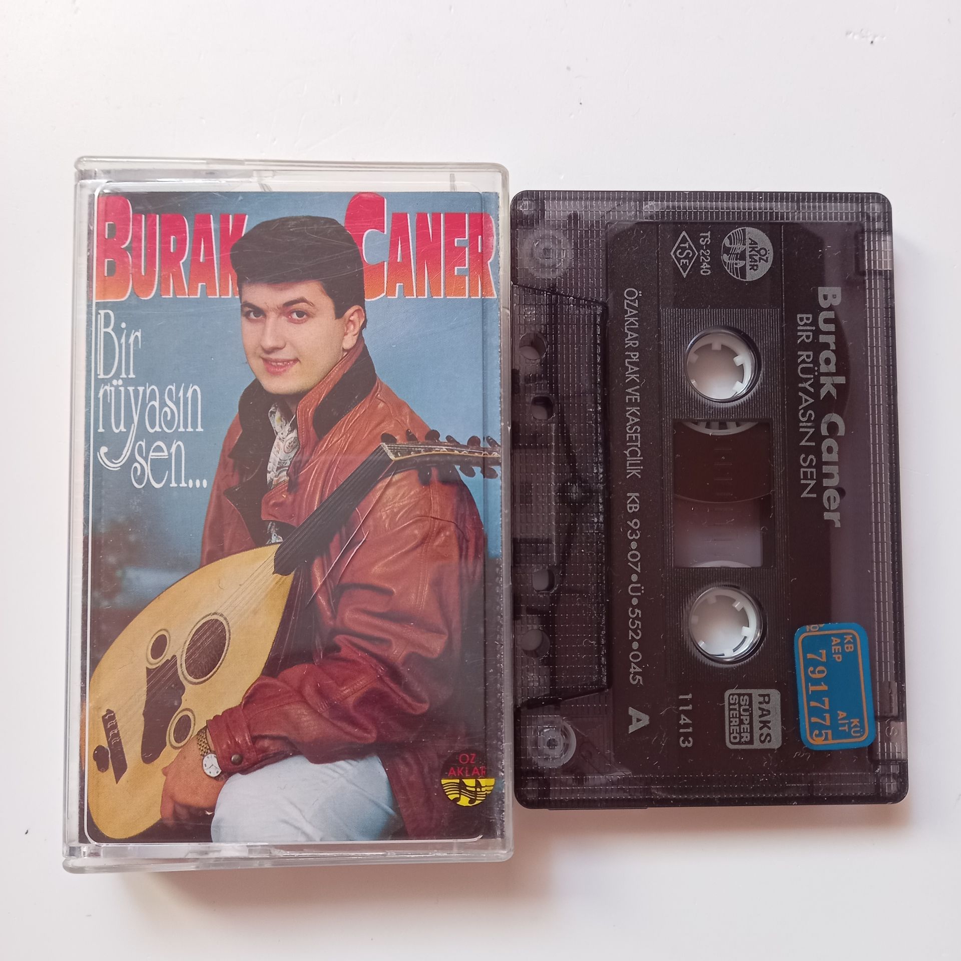BURAK CANER - BİR RÜYASIN SEN... (1993) - KASET 2.EL