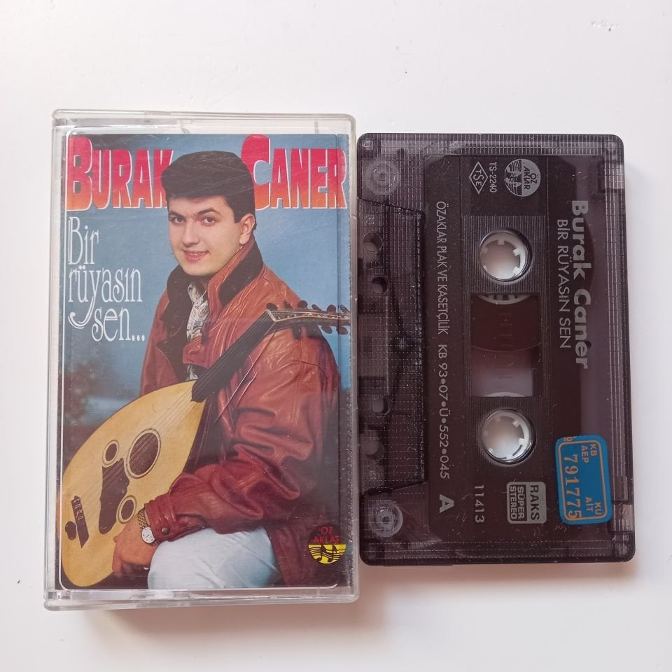 BURAK CANER - BİR RÜYASIN SEN... (1993) - KASET 2.EL