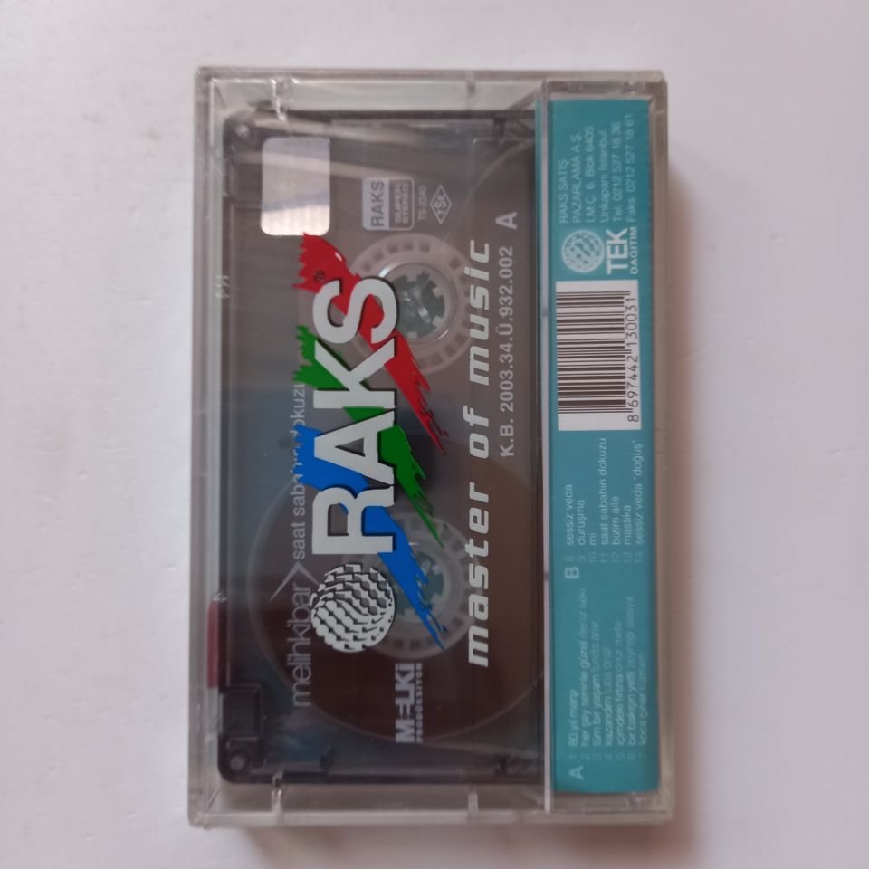 MELİH KİBAR - SAAT SABAHIN DOKUZU (2003) - KASET SIFIR