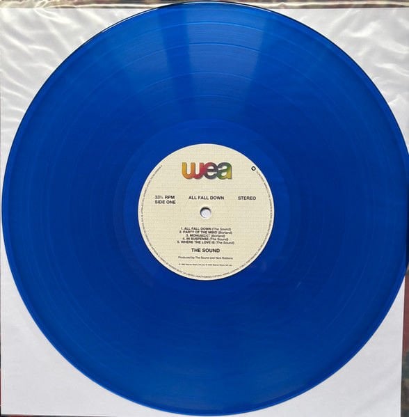 THE SOUND - ALL FALL DOWN (1982) - LP 2024 BLUE COLOURED EDITION SIFIR PLAK