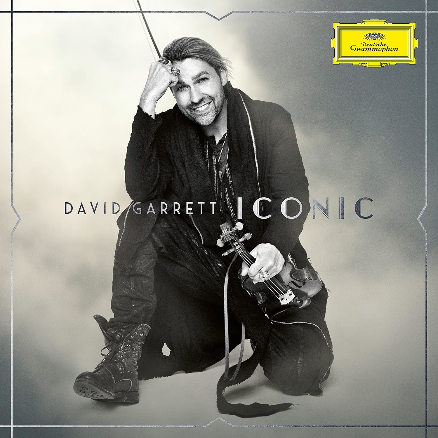 DAVID GARRETT - ICONIC (2022) DVORAK SCHUBERT VIVALDI  - 2LP DEUTSCHE GRAMMOPHON GATEFOLD SIFIR PLAK