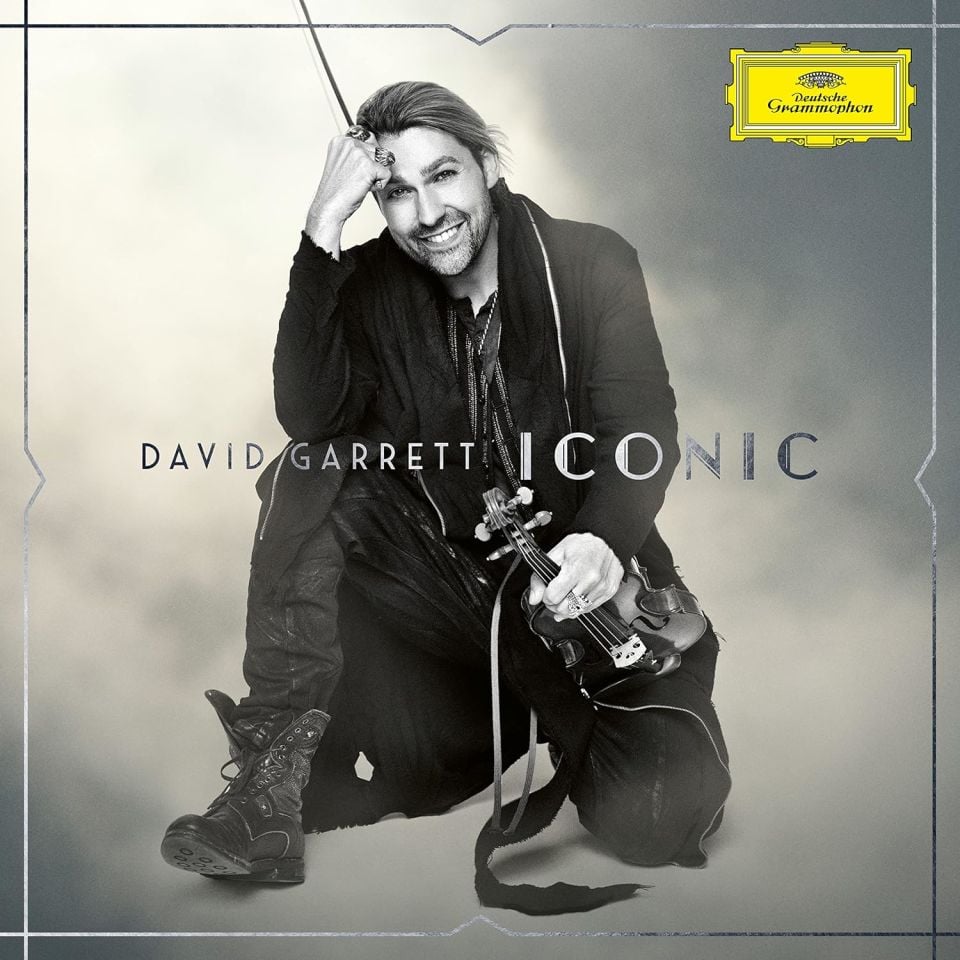 DAVID GARRETT - ICONIC (2022) DVORAK SCHUBERT VIVALDI  - 2LP DEUTSCHE GRAMMOPHON GATEFOLD SIFIR PLAK