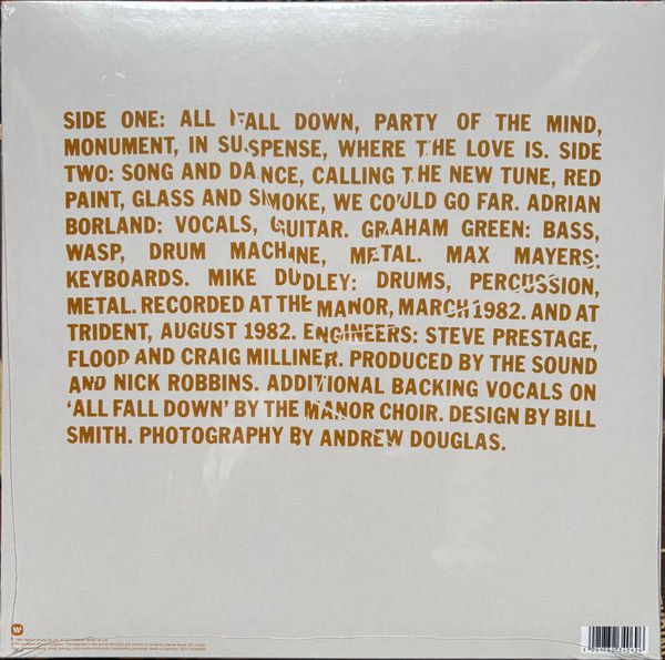 THE SOUND - ALL FALL DOWN (1982) - LP 2024 BLUE COLOURED EDITION SIFIR PLAK
