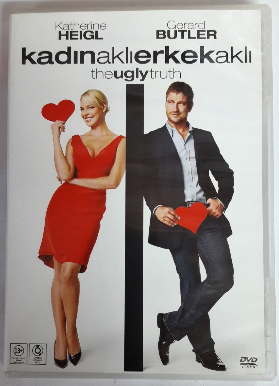 KADIN AKLI ERKEK AKLI - THE UGLY TRUTH - GERARD BUTLER - KATHERINE HEIGL - DVD 2.EL