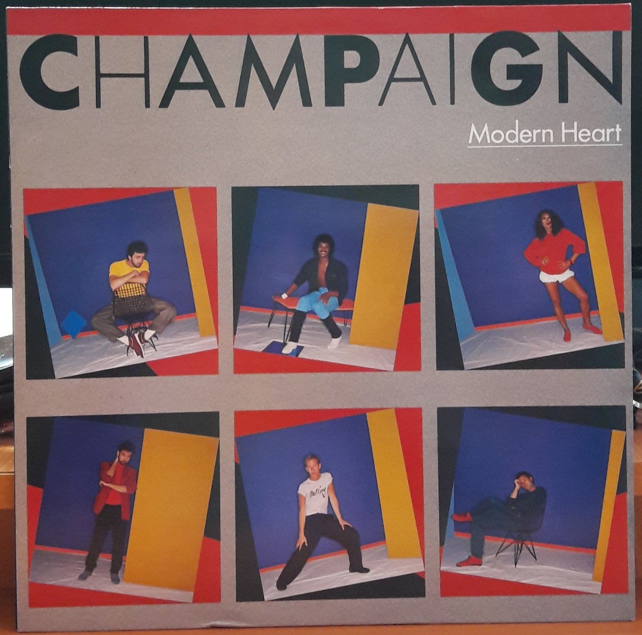 CHAMPAIGN - MODERN HEART (1983) - PLAK 2.EL