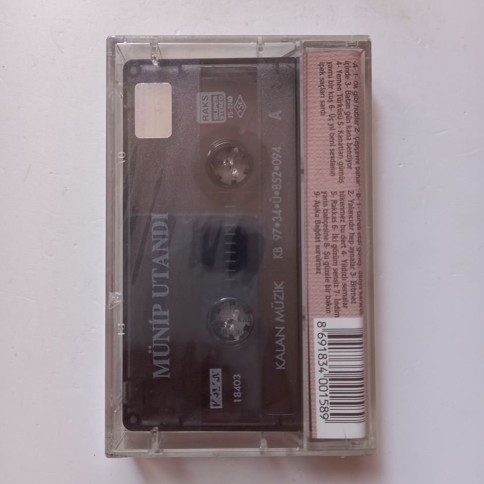 MÜNİP UTANDI - MÜNİP UTANDI (1997) - KASET SIFIR