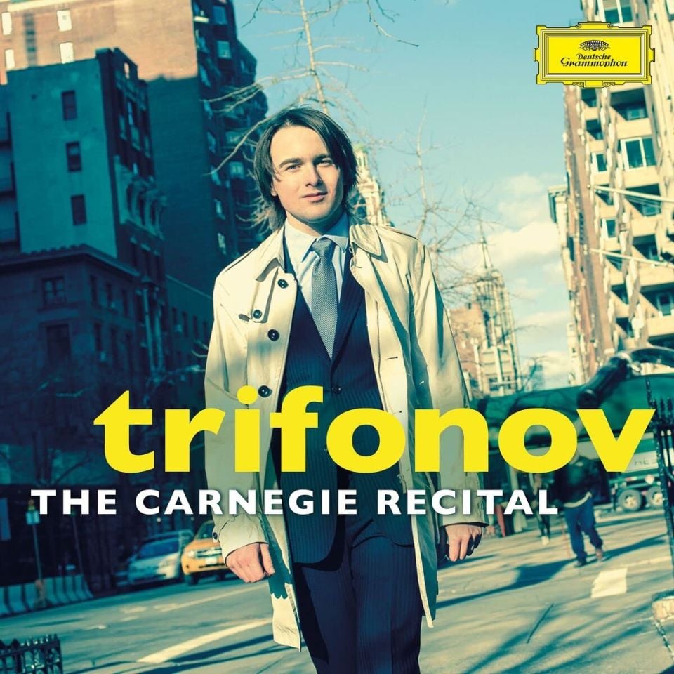 DANIIL TRIFONOV - THE CARNEGIE RECITAL (2023) LISZT SCRIABIN CHOPIN - 2LP DEUTSCHE GRAMMOPHON GATEFOLD SIFIR PLAK