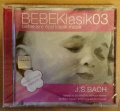 BEBEK KLASİK 03 J.S.BACH bebekler için klasik müzik CD SIFIR