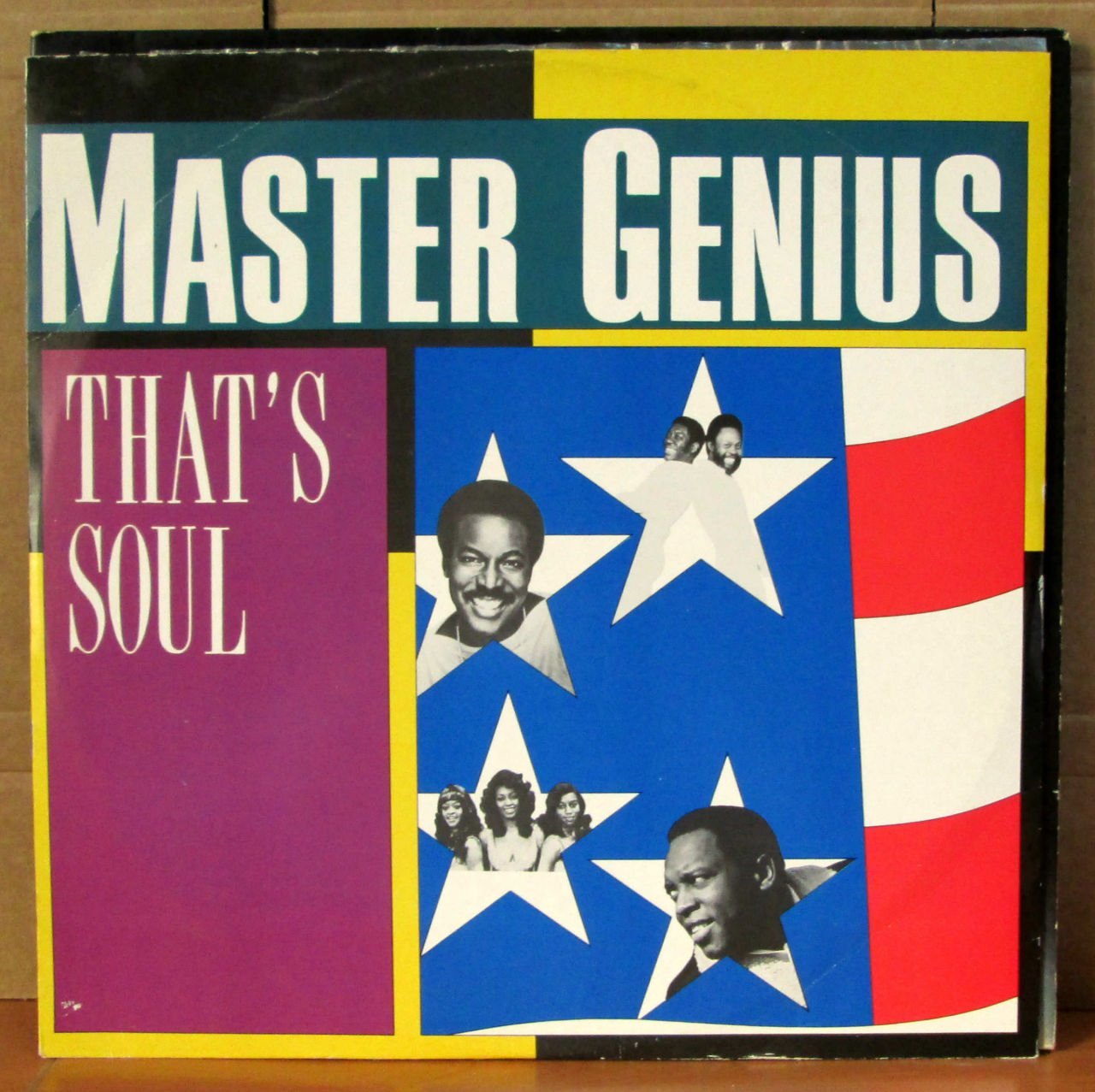 MASTER GENIUS - THAT'S SOUL (1984) - 12'' MAXI SINGLE 45 RPM 2.EL