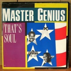 MASTER GENIUS - THAT'S SOUL (1984) - 12'' MAXI SINGLE 45 RPM 2.EL