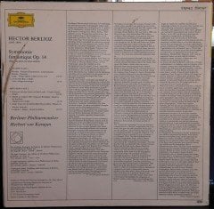 BERLIOZ: SYMPHONIE FANTASTIQUE, BERLINER PHILHARMONIKER, HERBERT VON KARAJAN - 2.EL PLAK