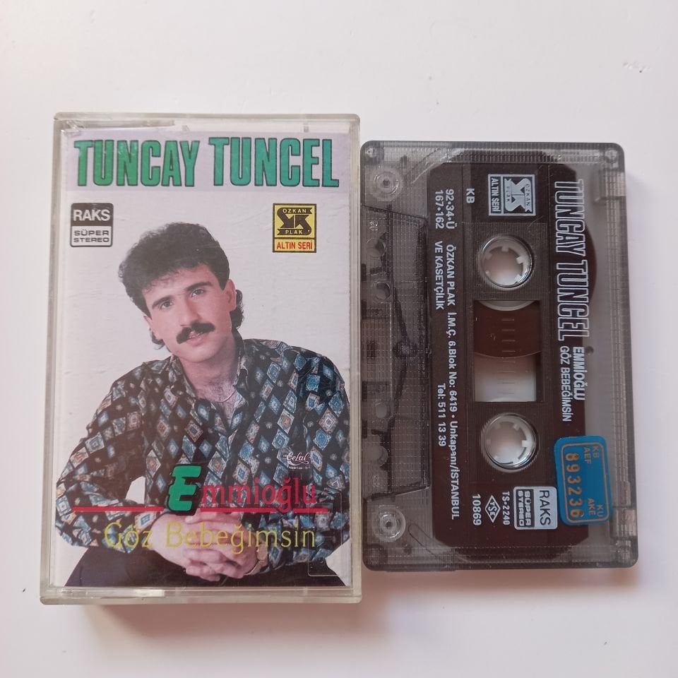 TUNCAY TUNCEL - EMMİOĞLU / GÖZ BEBEĞİMSİN (1992) - KASET 2.EL