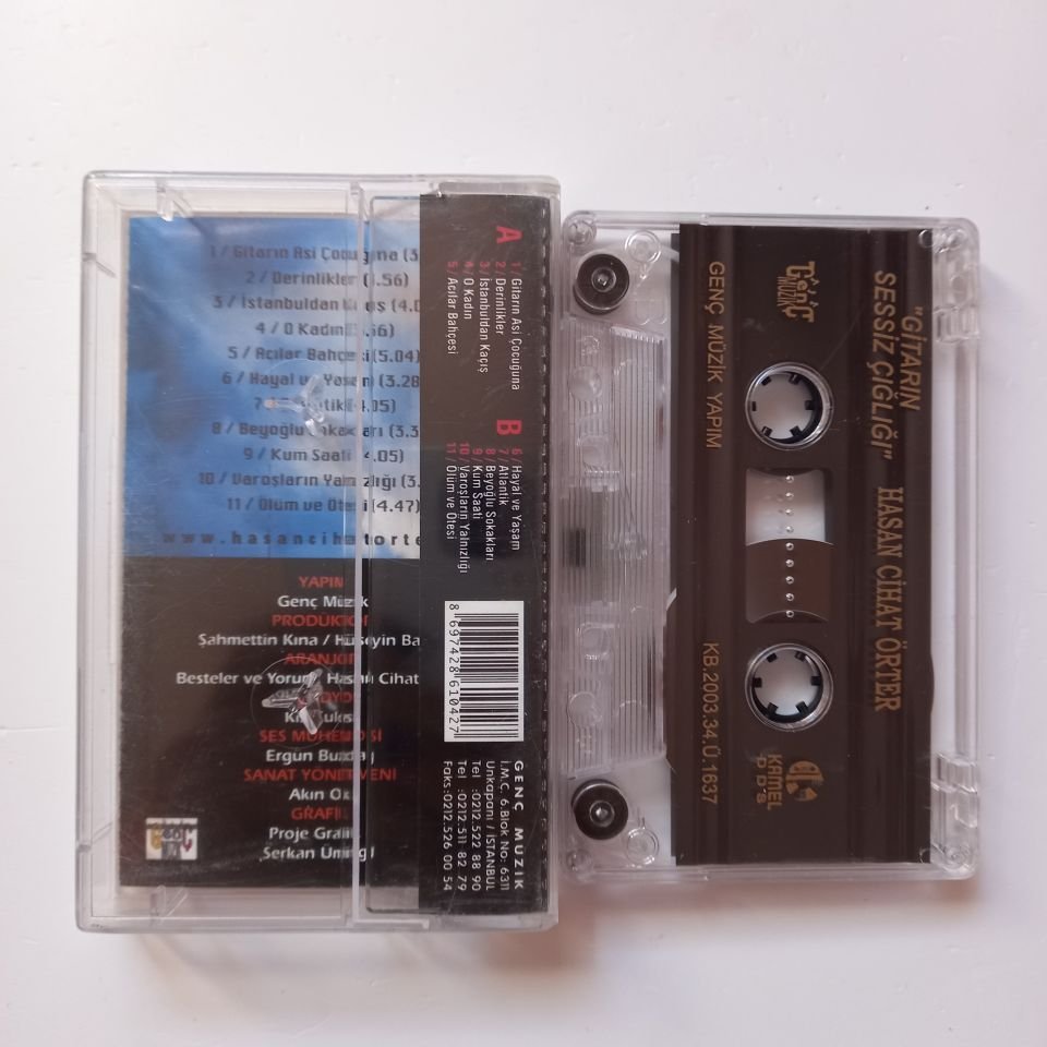 HASAN CİHAT ÖRTER - GİTARIN SESSİZ ÇIĞLIĞI (2003) - KASET 2.EL