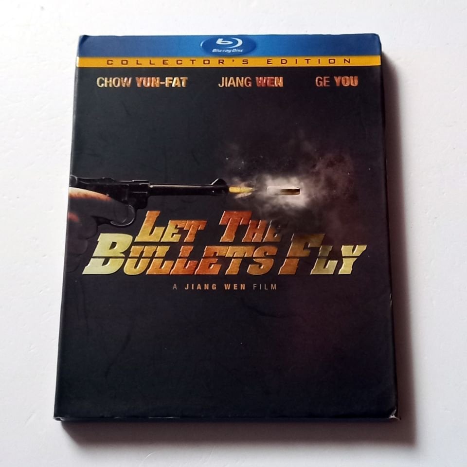 LET THE BULLETS FLY - CHOW YUN-FAT, JIANG WIEN, GE YOU - YÖN.: JIANG WEN - BLU-RAY + DVD COLLECTOR'S EDITION SLIPCOVER REGION FREE 2.EL TR ALTYAZI YOKTUR