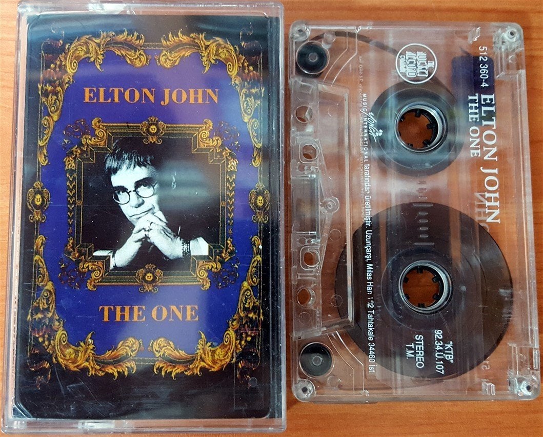 ELTON JOHN - THE ONE (1992) YONCA CASSETTE MADE IN TURKEY ''USED''