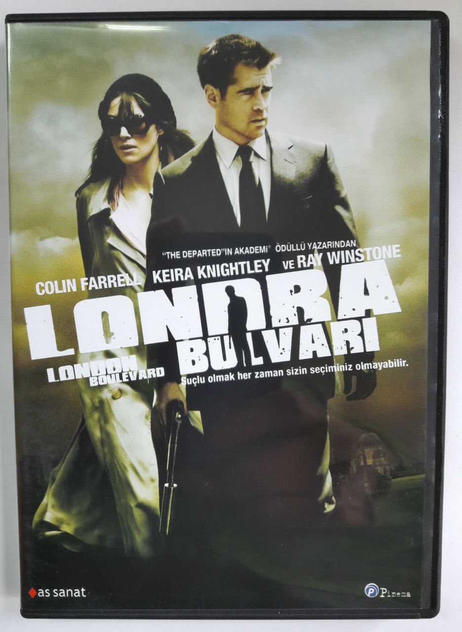 LONDRA BULVARI - LONDON BOULEVARD - COLIN FARRELL - KEIRA KNIGHTLEY - DVD SIFIR