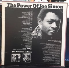 JOE SIMON - THE POWER OF JOE SIMON (1973) - PLAK 2.EL