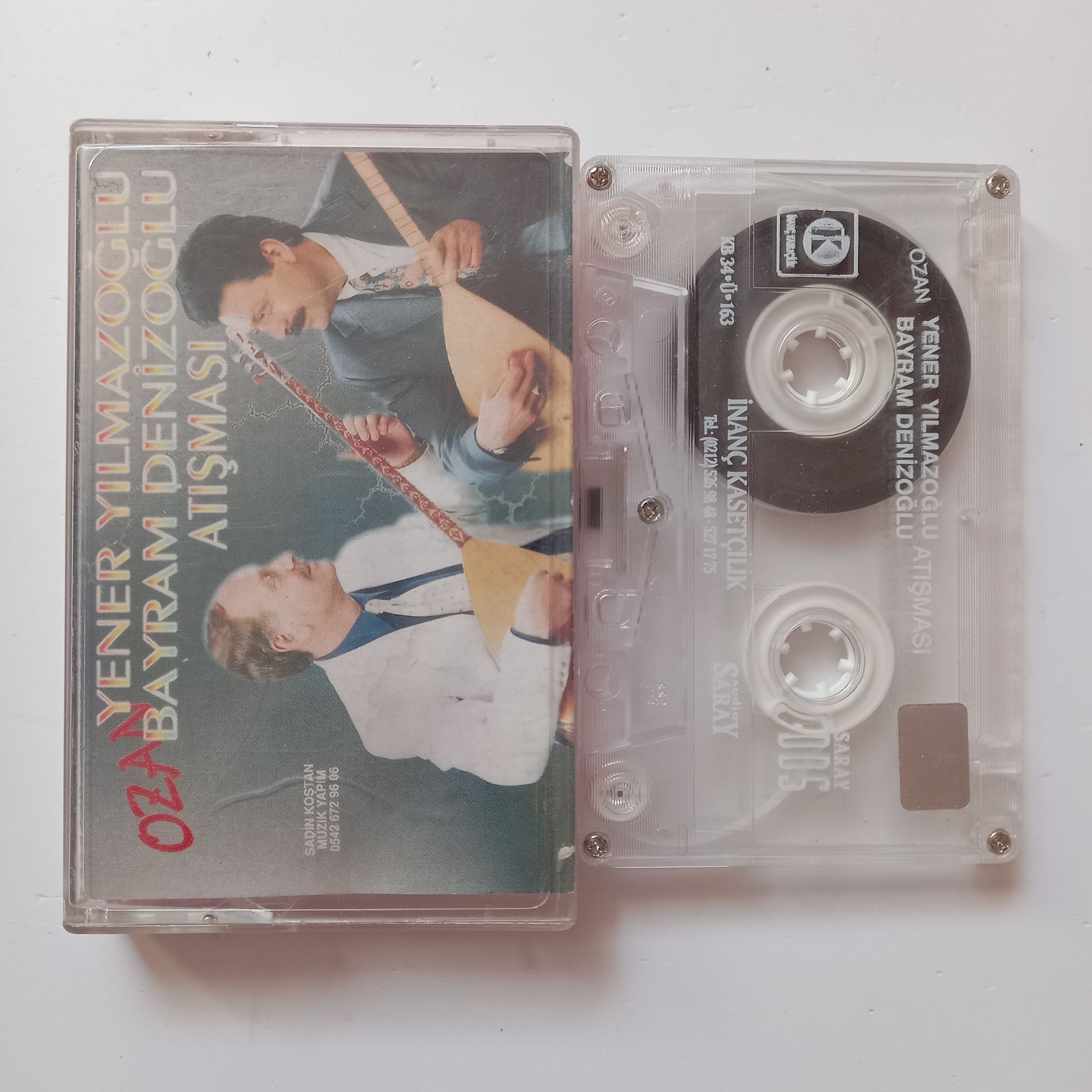 YENER YILMAZOĞLU BAYRAM DENİZOĞLU ATIŞMASI - KASET 2.EL