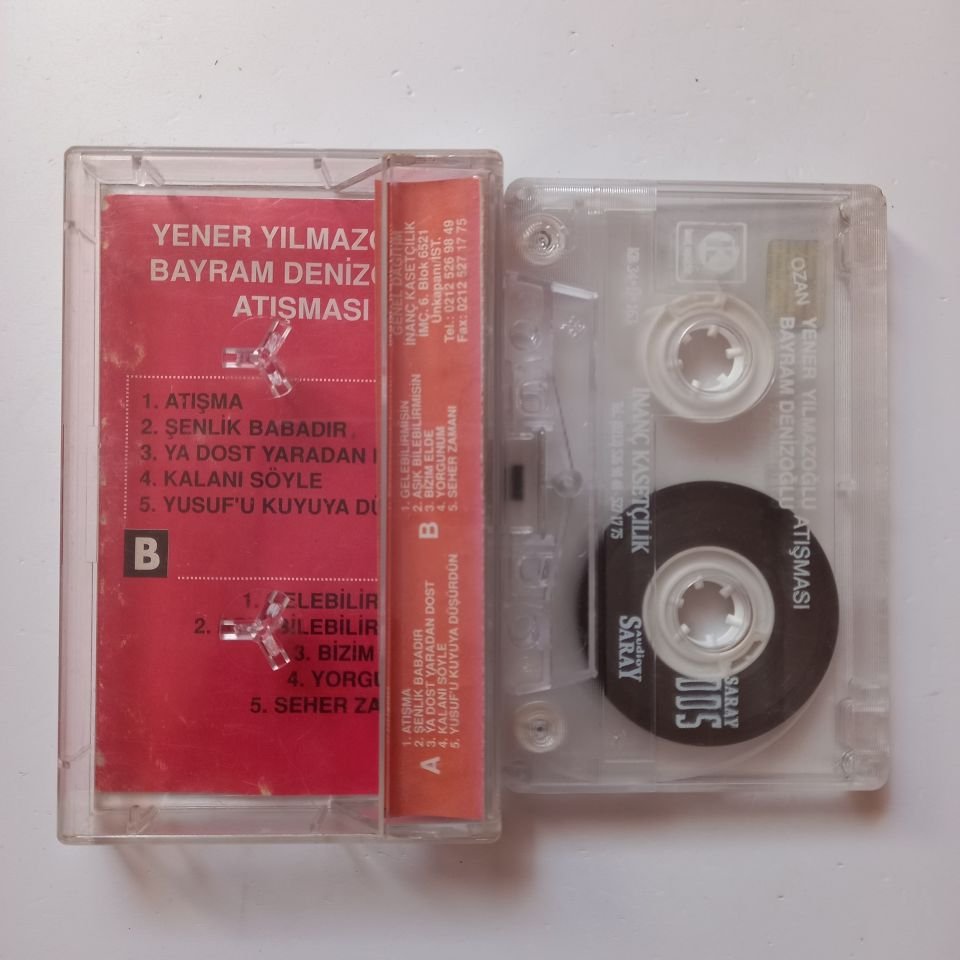 YENER YILMAZOĞLU BAYRAM DENİZOĞLU ATIŞMASI - KASET 2.EL