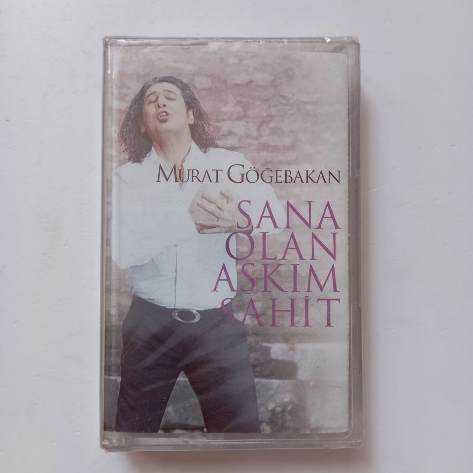MURAT GÖĞEBAKAN - SANA OLAN AŞKIM ŞAHİT - KASET SIFIR