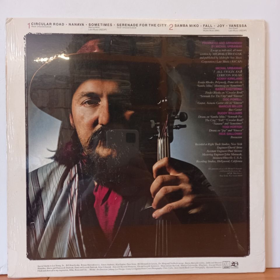 MICHAL URBANIAK – SERENADE FOR THE CITY (1980) - LP 2.EL PLAK