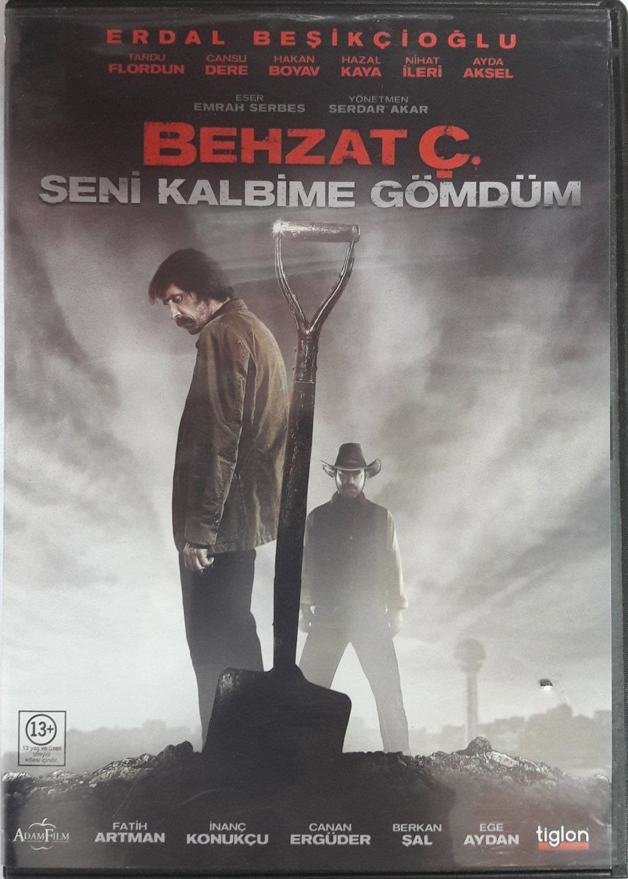 BEHZAT Ç. SENİ KALBİME GÖMDÜM - ERDAL BEŞİKÇİOĞLU - TARDU FLORDUN - CANSU DERE - SERDAR AKAR - DVD 2.EL (EMRAH SERBES)