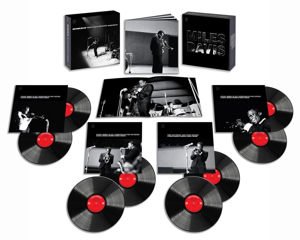 MILES DAVIS - KUTUSU HAFİF HASARLI MILES IN FRANCE 1963 & 1964 / BOOTLEG SERIES VOL 8 (2024) - 8LP BOX SET SIFIR PLAK