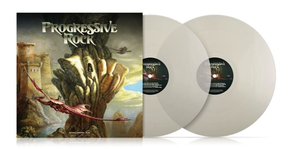 PROGRESSIVE ROCK - VARIOUS ARTISTS / ATOMIC ROOSTER GENESIS SOFT MACHINE YES SOFT MACHINE HAWKWIND VANILLA FUDGE (2022) - 2LP COMPILATION TRANSPARENT COLOURED EDITION SIFIR PLAK