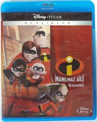 İNANILMAZ AİLE - THE INCREDIBLES - DISNEY PIXAR - BLU-RAY 2.EL