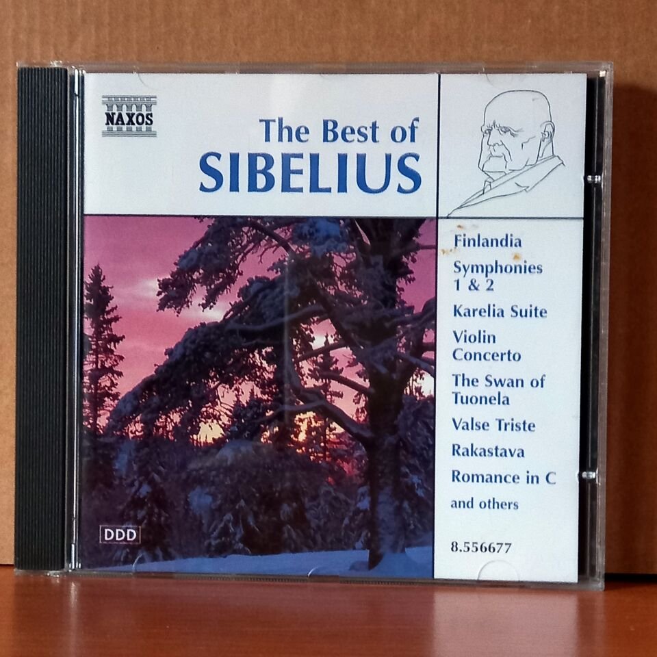 THE BEST OF SIBELIUS / FINLANDIA, SYMPHONIES 1&2, KARELINA SUITE, VIOLIN CONCERTO, THE SWAN OF TOUNELA, VALSE TRISTE, RAKASTAVA (1997) - CD 2.EL