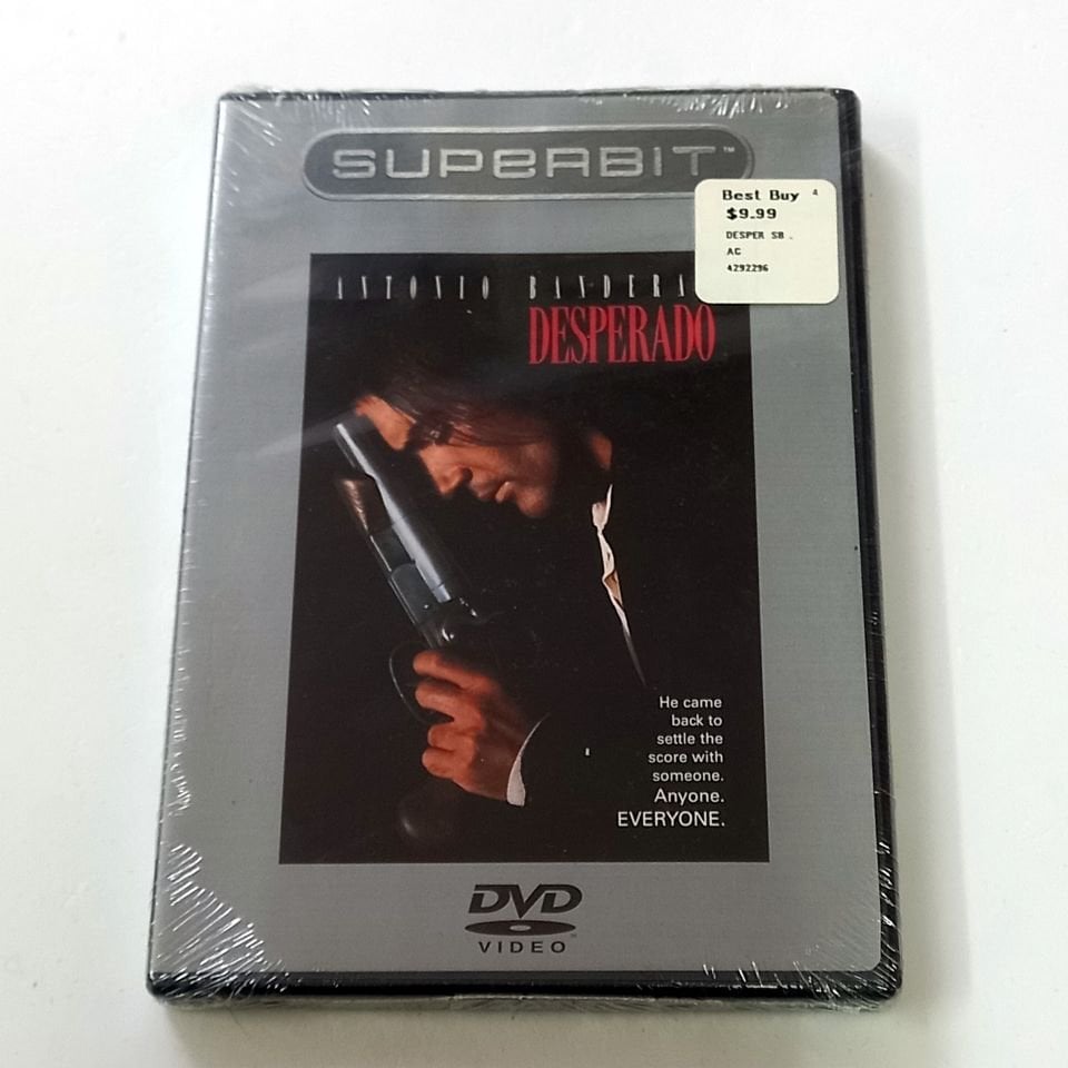 DESPERADO - ANTONIO BANDERAS, JOAQUIM DE ALMEIDA, SALMA HAYEK - YÖN.: ROBERT RODRIGUEZ -DVD SUPERBIT COLLECTION  SIFIR 1. BÖLGE TR ALTYAZI YOKTUR