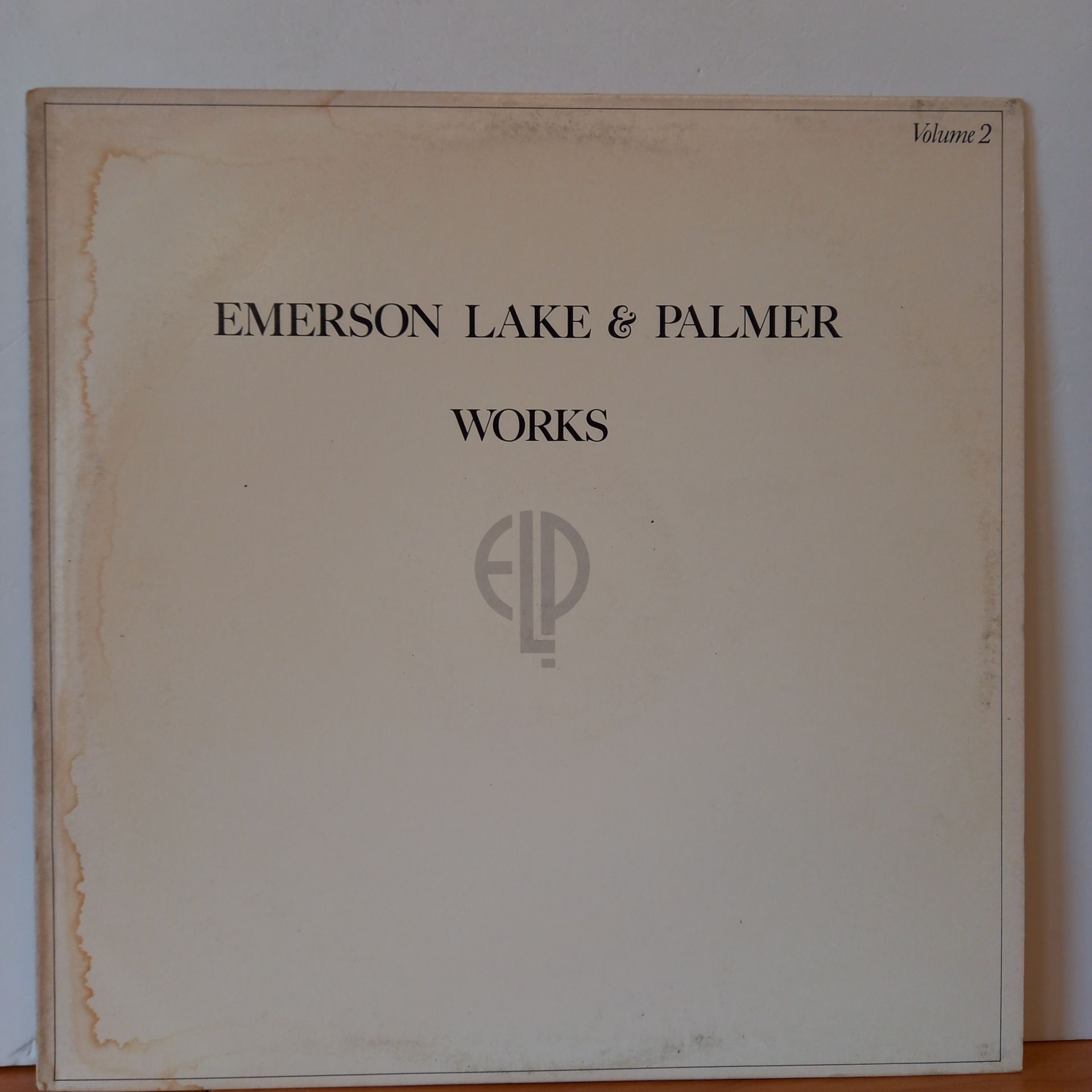 EMERSON LAKE & PALMER – WORKS VOLUME 2 (1977) - LP 2.EL PLAK