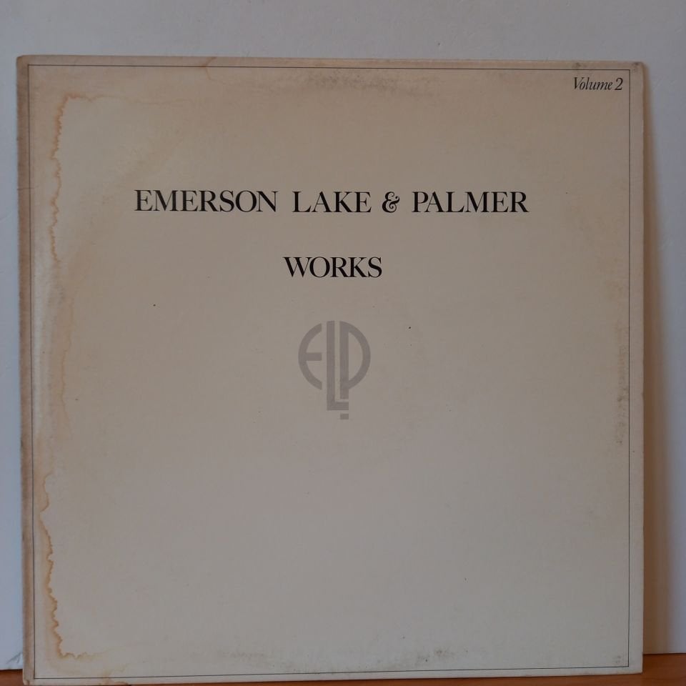 EMERSON LAKE & PALMER – WORKS VOLUME 2 (1977) - LP 2.EL PLAK