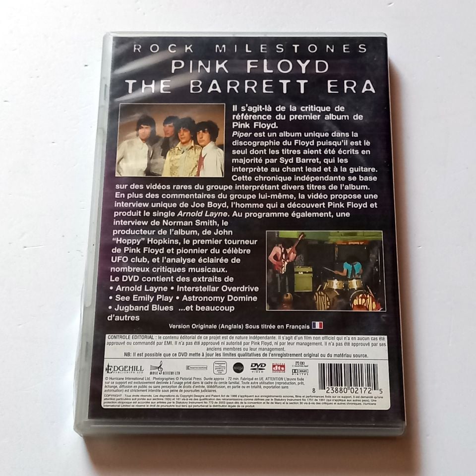 ROCK MILESTONES - PINK FLOYD\'S THE PIPER AT THE GATES OF DAWN - DVD 2.EL