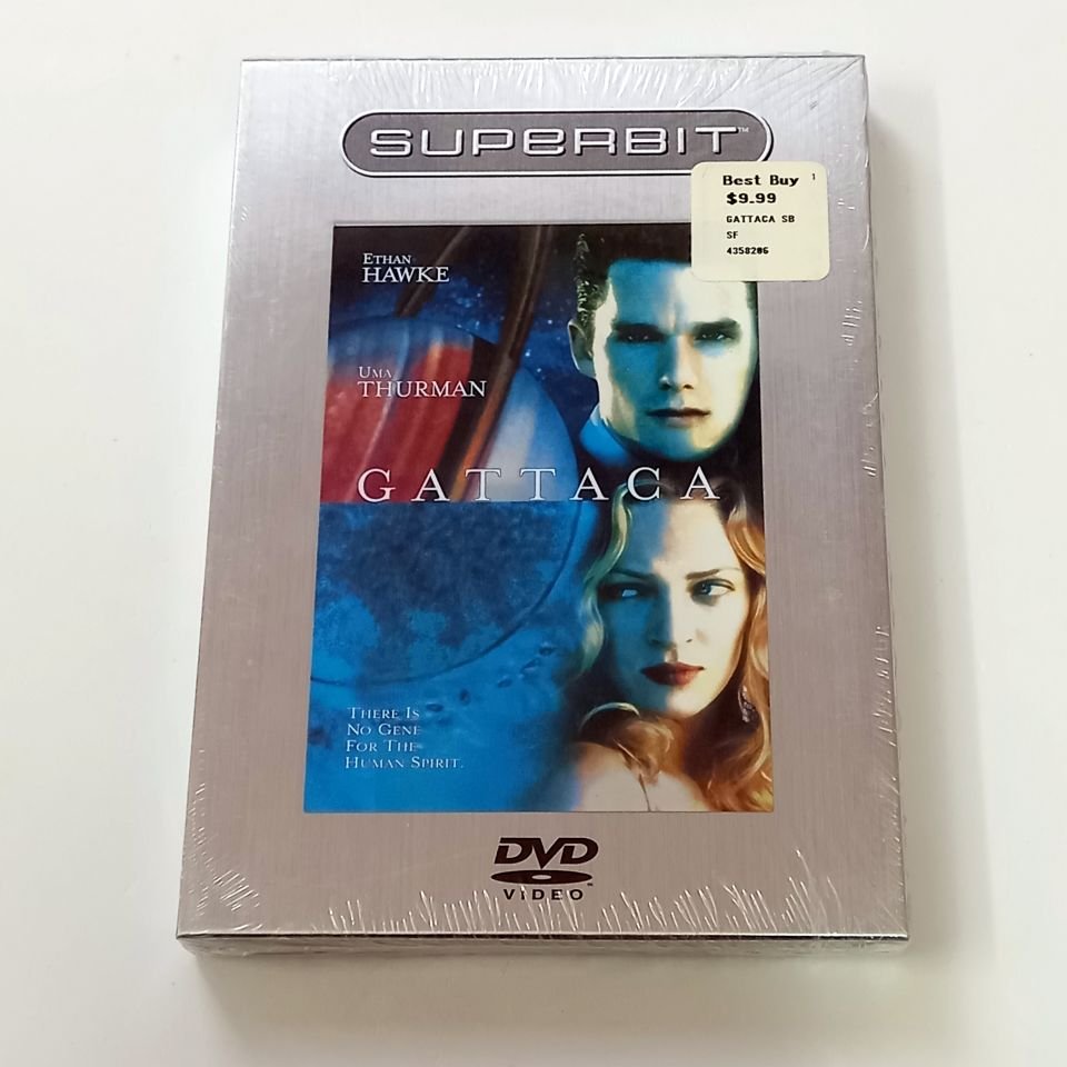 GATTACA - ETHAN HAWKE, UMA THURMAN - YÖN.: ANDREW NICCOL -DVD SUPERBIT COLLECTION SLIPCOVER SIFIR 1. BÖLGE TR ALTYAZI YOKTUR