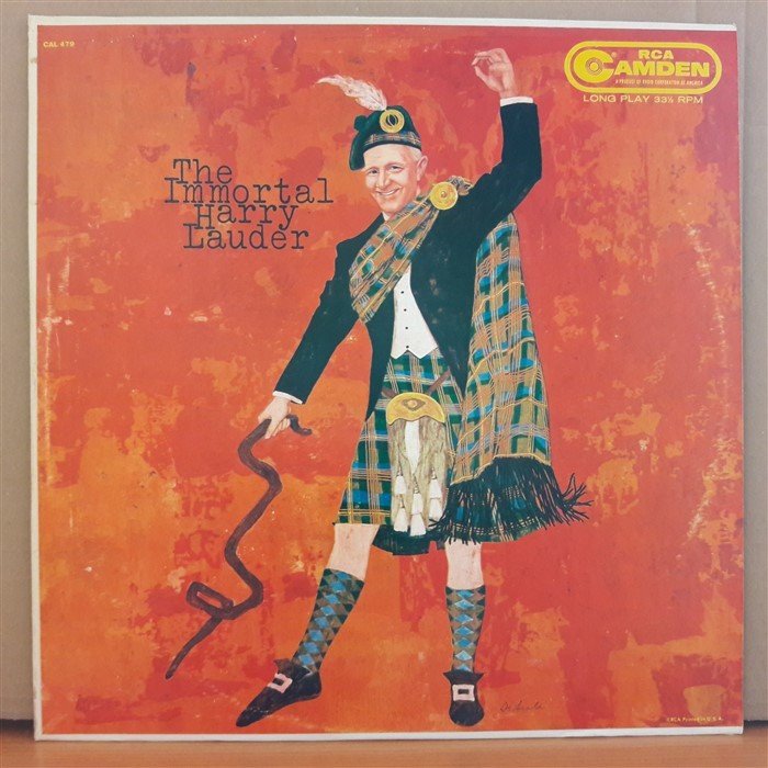 THE IMMORTAL HARRY LAUDER (1959) - LP 2.EL PLAK